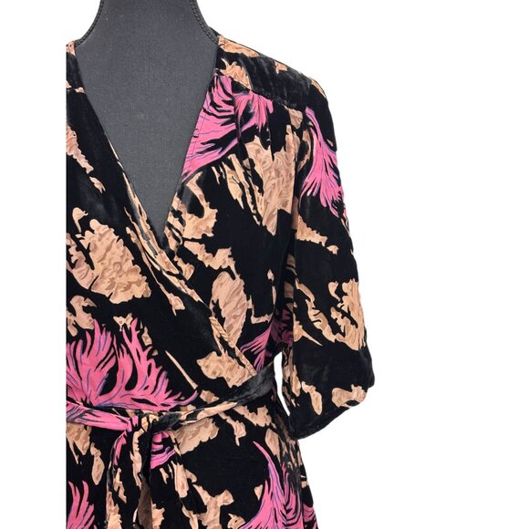 Zara Raised Flower Dress | Midi Length - Picture 2 of 6